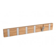 RO Confe Coat Rack Vertical 6 Oak